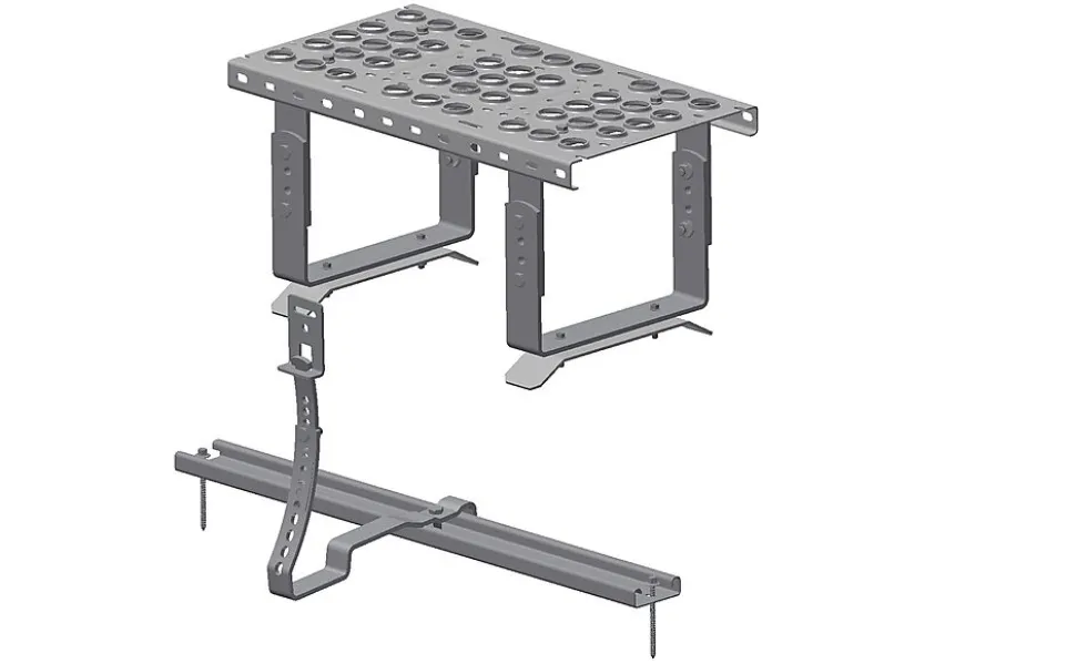 Topp platå tp f-230 sort ral 9005