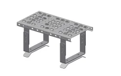 Topp platå tp p-230 sort ral 9005