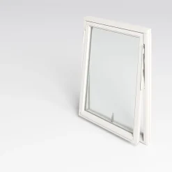 Toppsving vindu U12 90x90 cm hvit