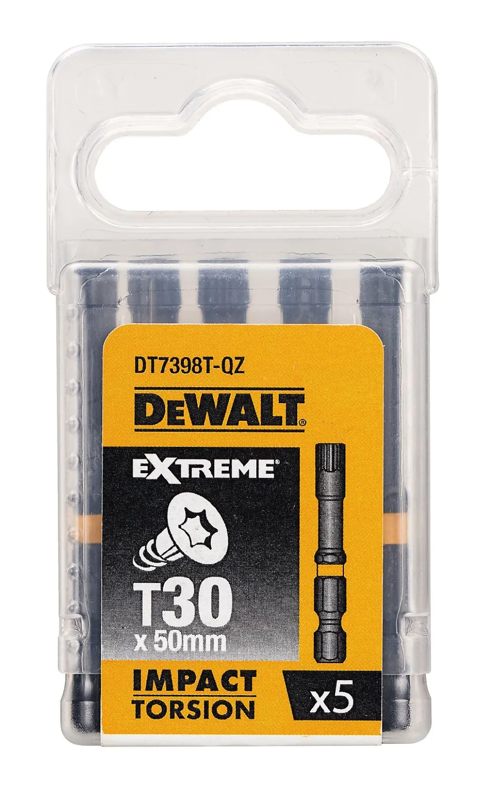 Torx Bits T30 50mm Torsion 5 stk