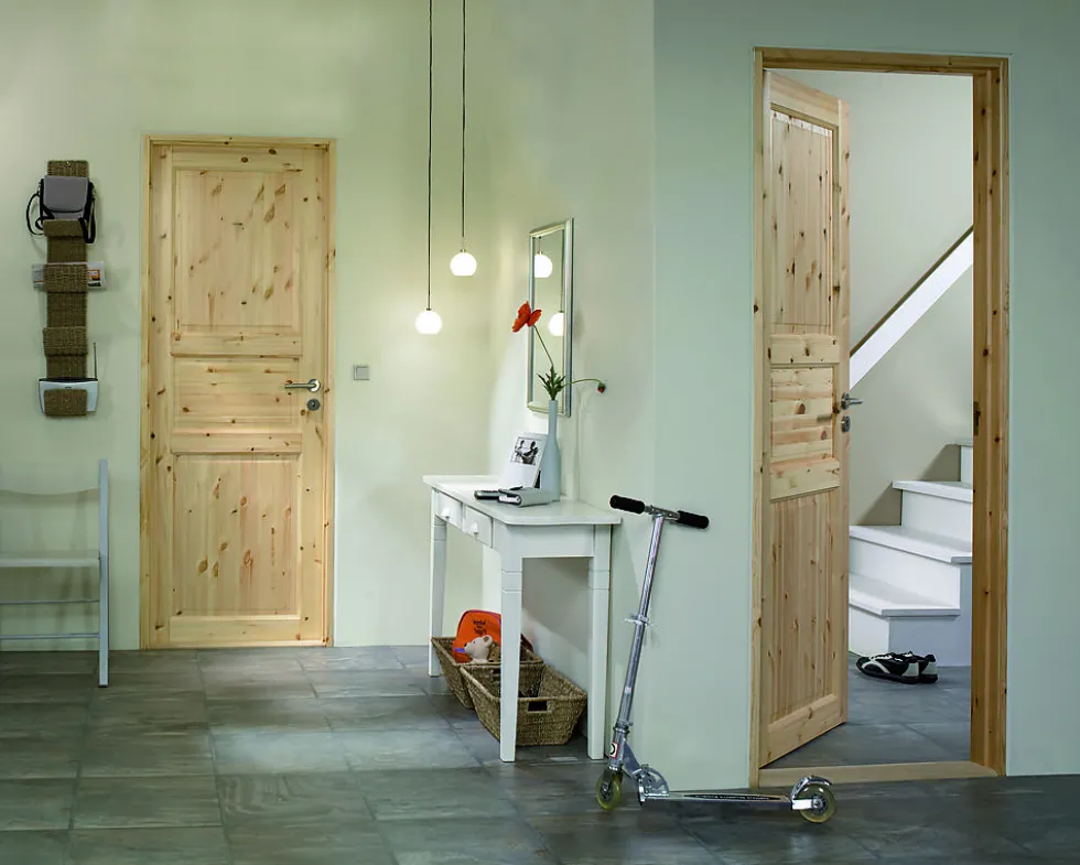 Tradition 03 innerdør 90x190 cm ubehandlet furu