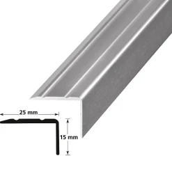 Trappenese nr 9 sølv blank 1,5 meter