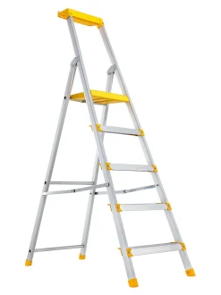 Trapp proff 44p eloks 5-trinn aluminium 1,22 meter