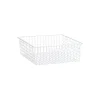 Trådkurv for uttrekksramme 60x40x18 cm hvit
