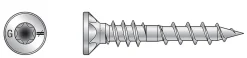 Treskrue elforsinket 4,0x30 500 stk