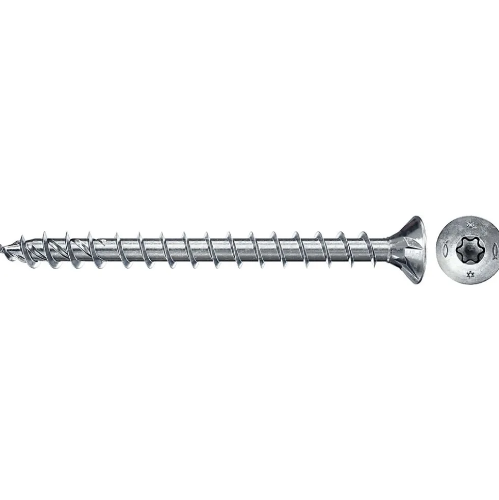 Treskrue helgjenget 4,5x30 mm TX20 elforsinket 200 stk