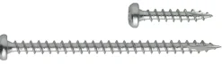 Treskruer elforsinket panhode 4x40 mm 18 stk