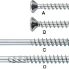 Treskrue senk elf 4,5x80 nkt eske a200 tx20