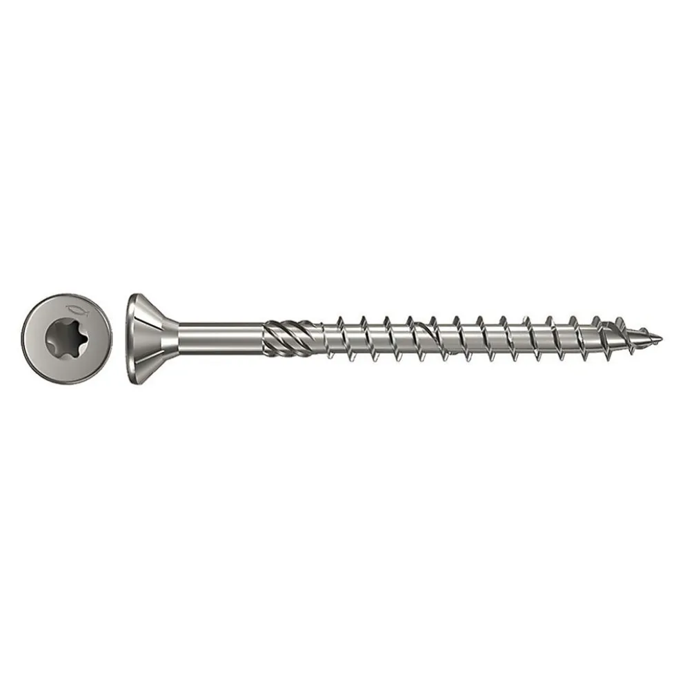 Treskrue utvendig senk 6,0x60 mm C5 A200 stk FPF-ST bonus zink TX 30 delgjenget