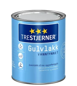 Trestjerner gulvlakk matt 0,75l