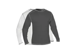 T-skjorte l erm l10011 svart 3xl svart teknisk air t long