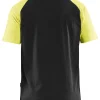 T-skjorte 351510309933xs svart/gul