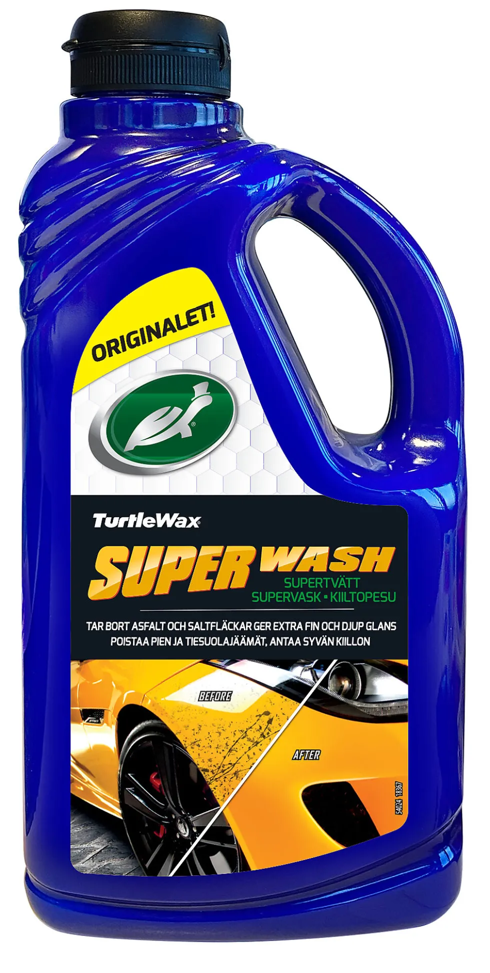 Turtle Wax bilshampo Super Wash 1ltr