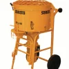 Tvangsblander med hjul 240 volt 80 liter gul