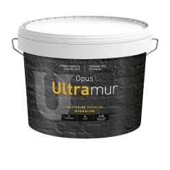 Ultramur murmaling ute hvit base 9 liter