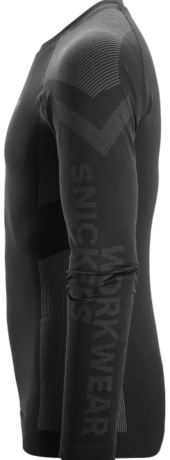Undertrøye 9491 sømløs sort s snickers workwear