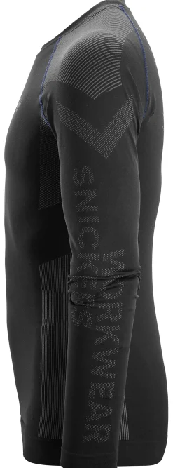 Undertrøye 9491 sømløs sort s snickers workwear