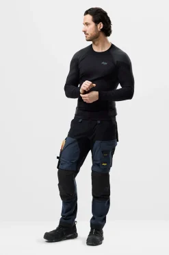 Undertrøye 9491 sømløs sort s snickers workwear