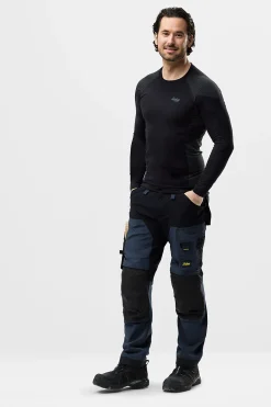 Undertrøye 9491 sømløs sort s snickers workwear