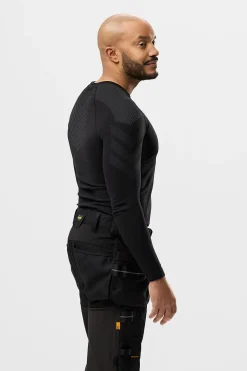 Undertrøye 9491 sømløs sort s snickers workwear