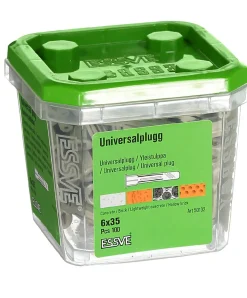 Universalplugg 6x35 a-100 polyethylen