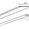 U-profil 0532 ecophon