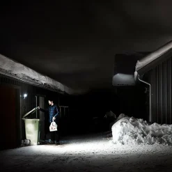 Utendørslampe trådløs med sensor RF1.1+ 180 lm