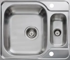 Vask une150 halvannen kum 2 kranhull vendbar