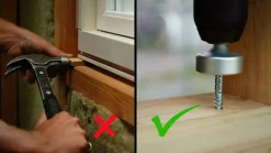 Vaterskrue FLS-HT 28x70 pakke á 125 stk for vindusmontering