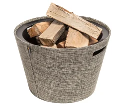 Vedkurv Proline khaki melange