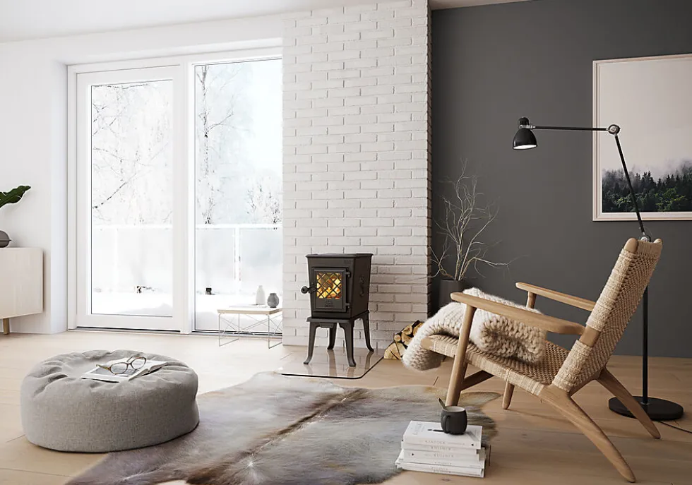 Vedovn med kokeplate F 602 Eco sort