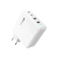 Vegglader GaN PD 100W 2x USB-C og A