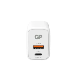 Vegglader PD 20W USB-A + USB-C