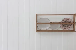 Veggpanel MDF skygge/skrå 11x620x2390 mm hvit