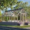 Veksthus Emilia 13,8 m2 gråmalt