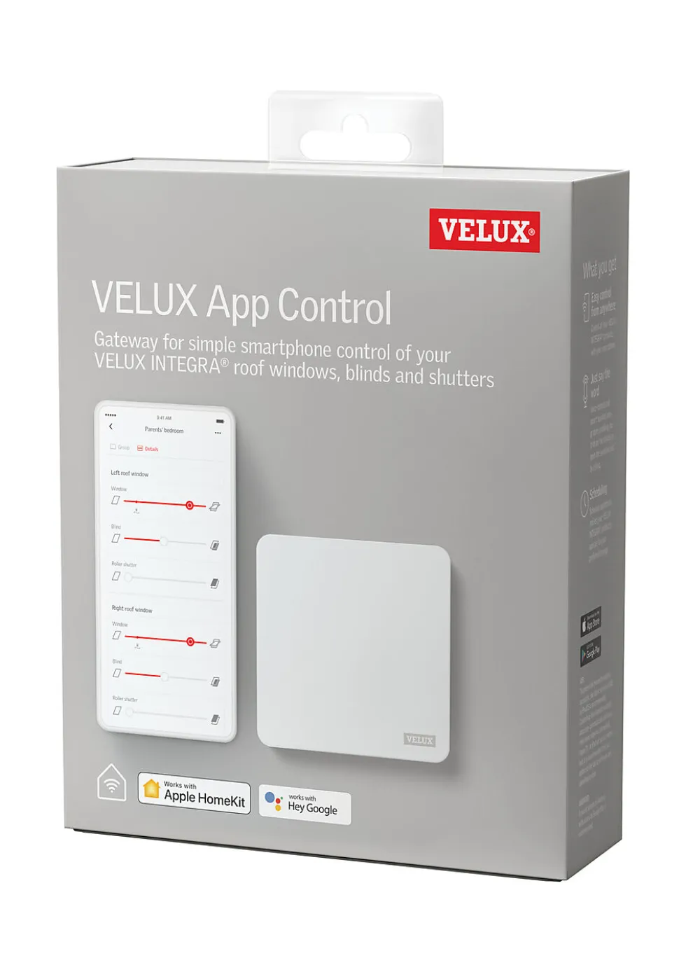 Velux app kontroll