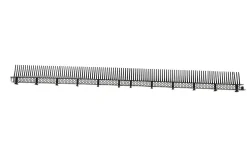 Ventilasjonslekte med fuglelist lengde 100 cm