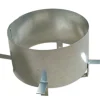 Ventilfeste m/muffemål ø125