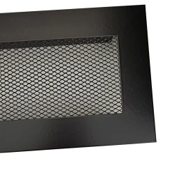 Ventilrist smij flat enk sort 75x240mm (114x285mm)