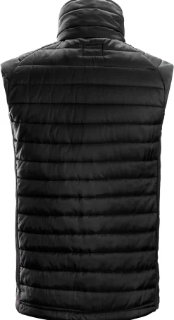Vest vattert 4512 sort xxl snickers workwear