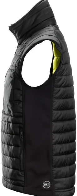 Vest vattert 4512 sort xxl snickers workwear