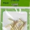 Vinkelkrok 7 mess 40x2,7mm a-6messing
