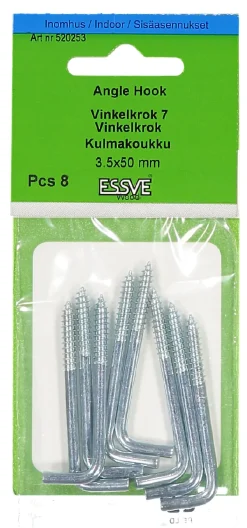 Vinkelkrok 7 50x3,5mm fzb a-8essve