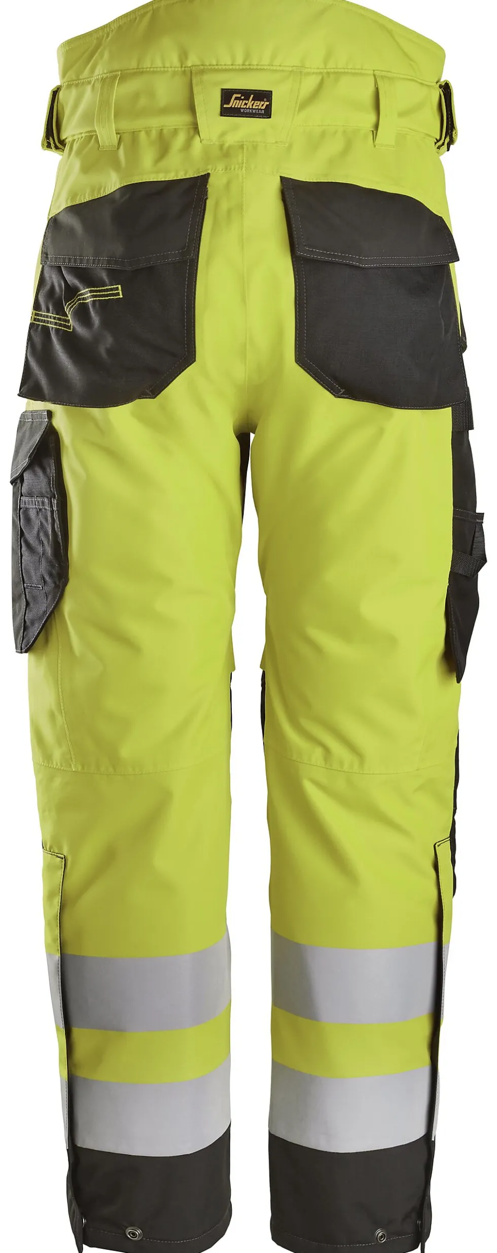 Vinterbukse 6630 kl2 gul xl snickers workwear