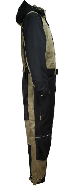 Vinterdress vanntett oliven sort 5XL