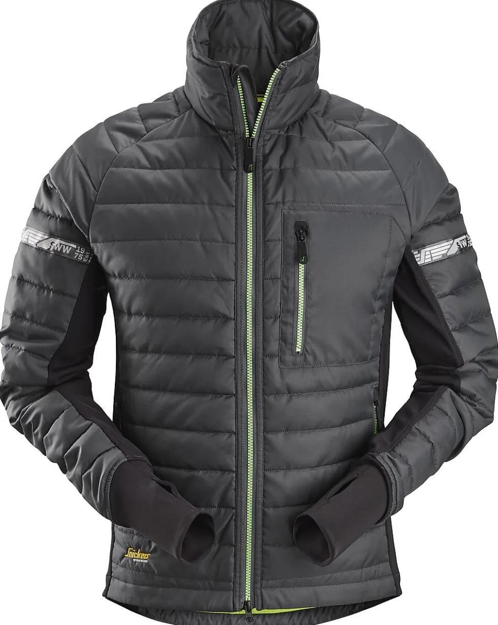 Vinterjakke 8101 mgrå/sor s snickers workwear