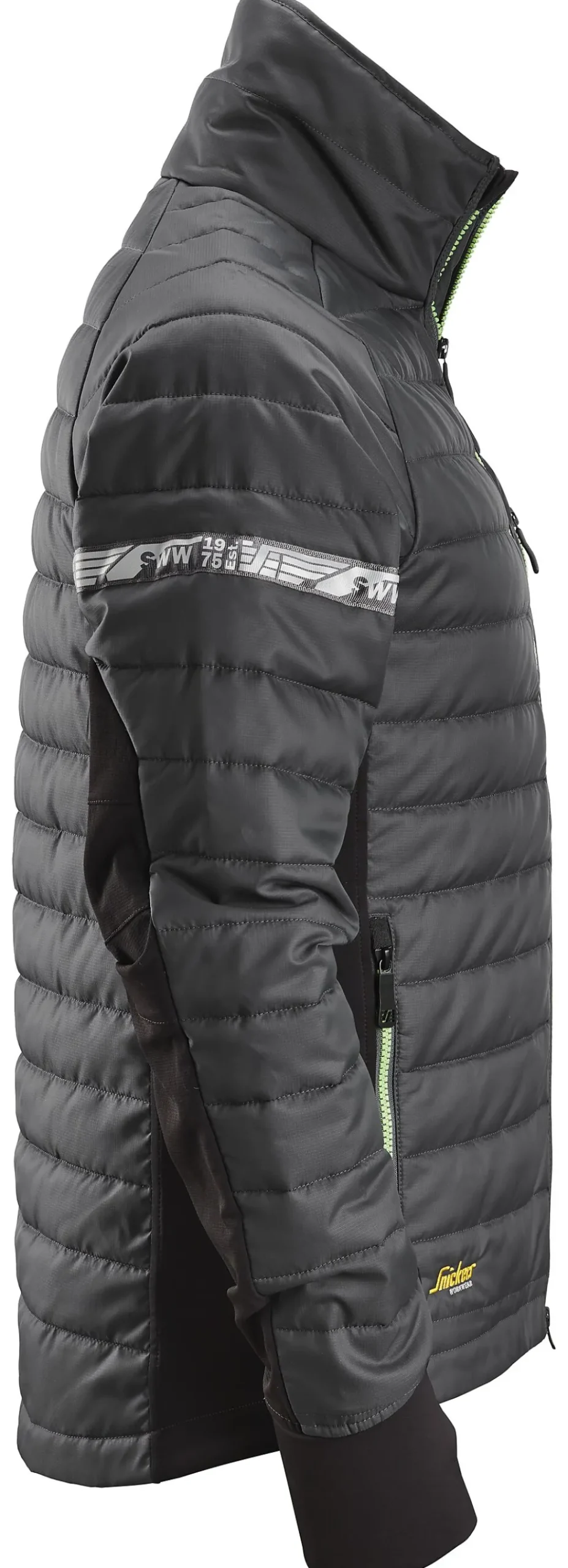 Vinterjakke 8101 mgrå/sor s snickers workwear