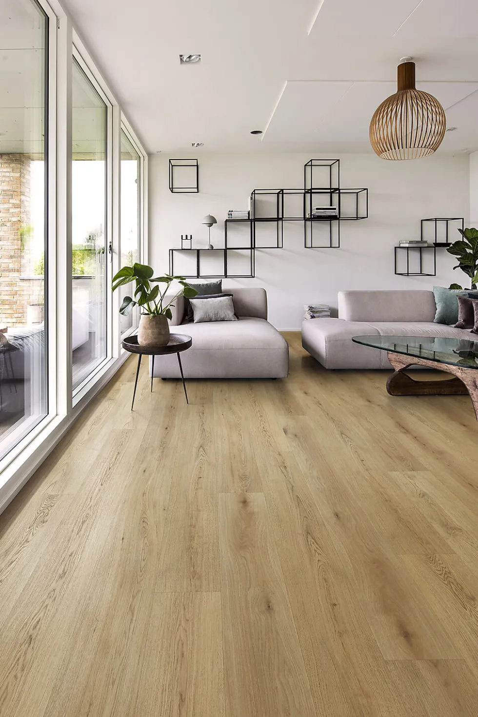 Vinylgulv Rigid Core lys Naturlig