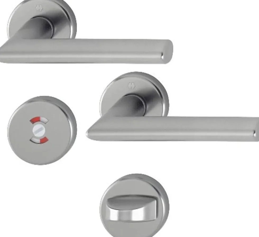 Vrider wc stocholm stainless dørvrider wc stål