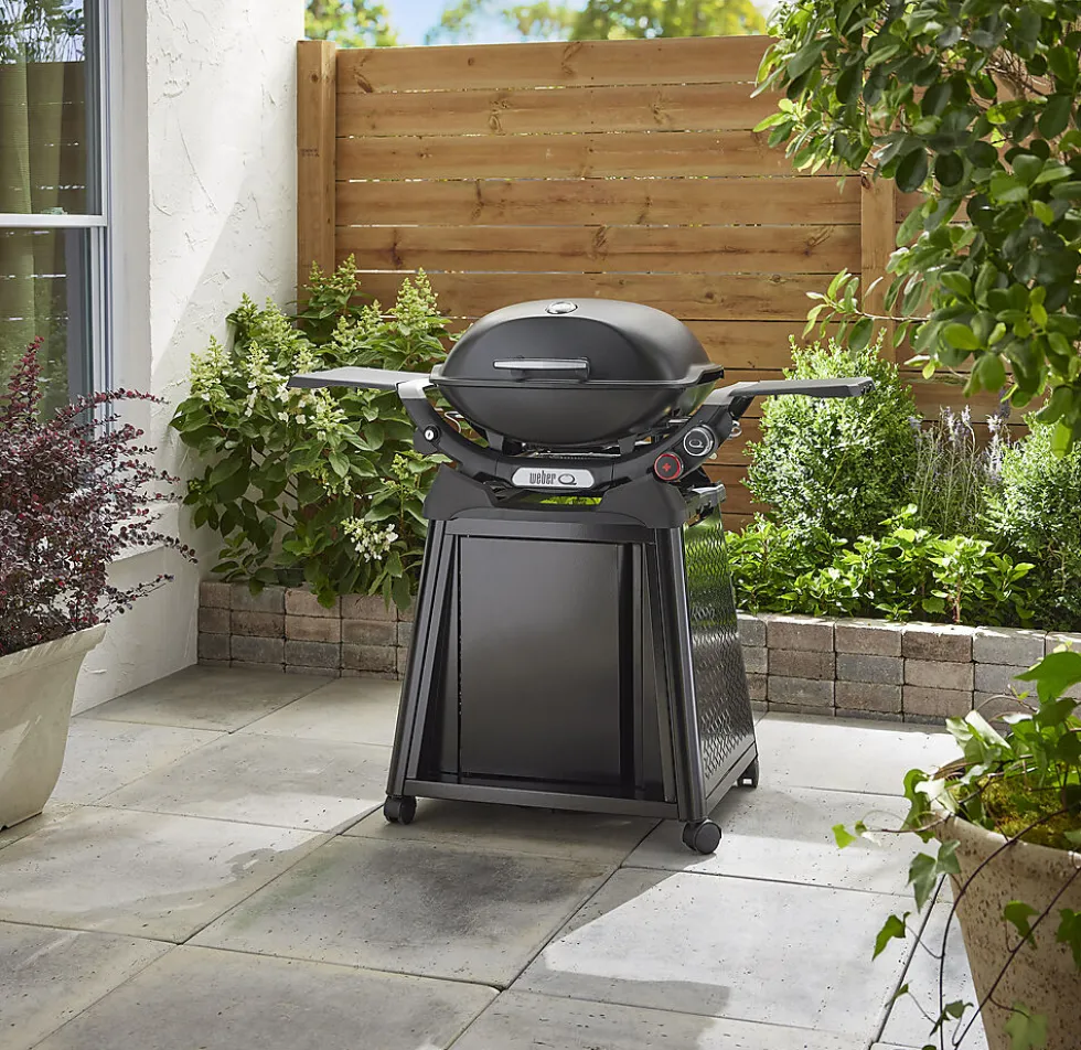 Weber gassgrill Q2800N+ med vogn